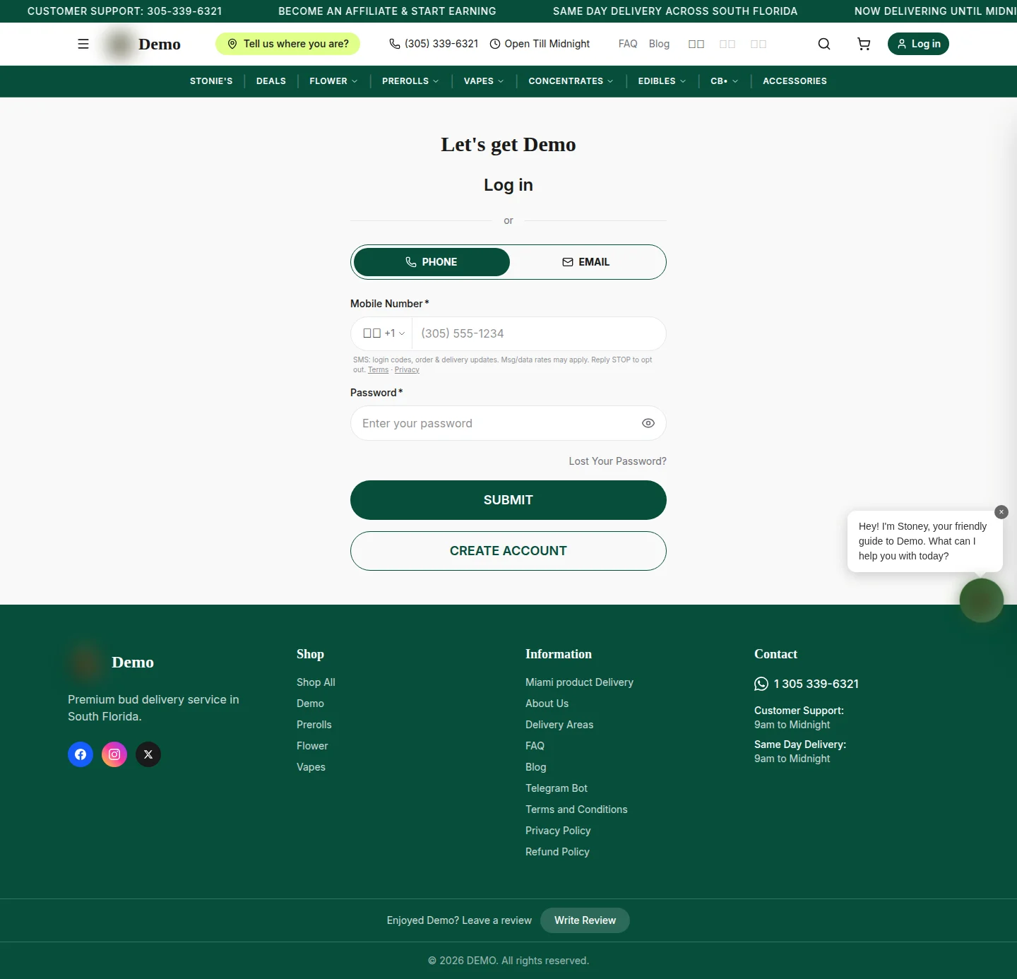 Checkout — выбор адреса, времени, способа оплаты